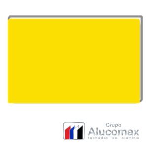 Alucobond Amarillo Panel Exterior 4mm 1.50m x 5.50m